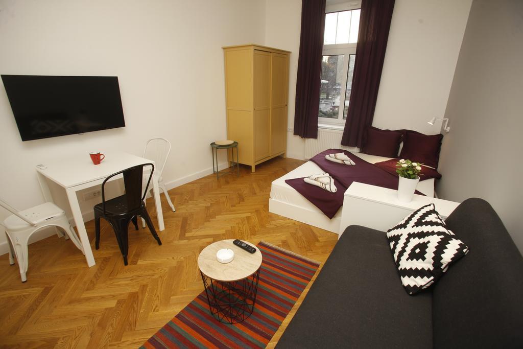 Tramvaj Apartments Belgrado Buitenkant foto