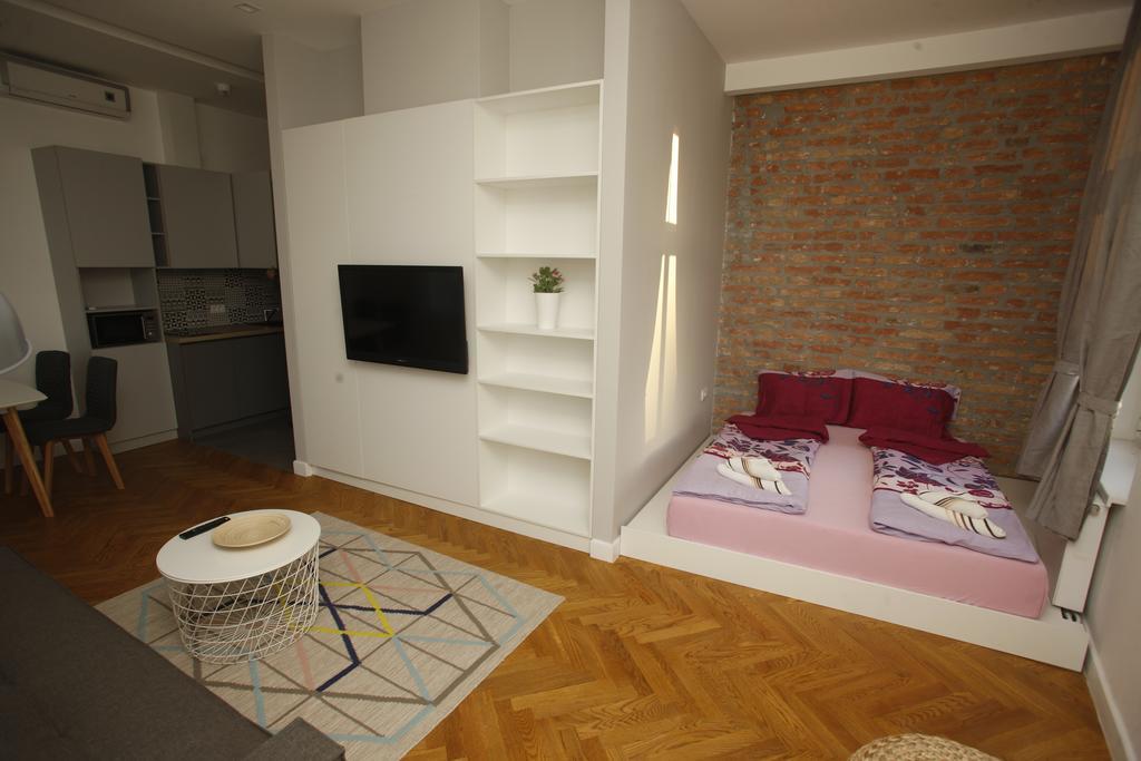 Tramvaj Apartments Belgrado Buitenkant foto